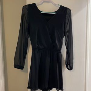 Express black romper
